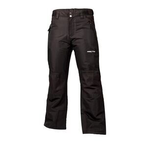 Arctix Kids Snow Pants With Reinforced Knees And Seat  Black Size Medium